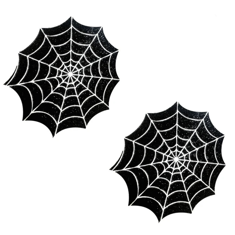 Spooky Spider Web Pasties